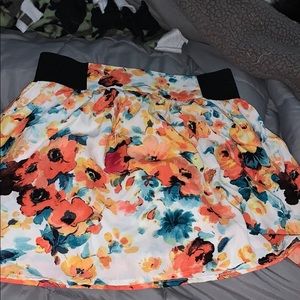 Floral skirt